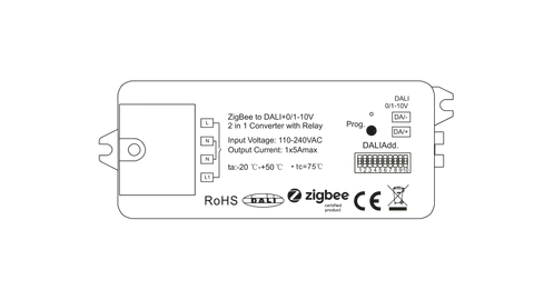 Конвертер ZIGBEE - DALI/1-10 1CH